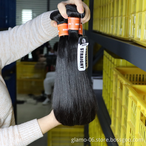 Annione hair wholesale unprocessed grade 10a human remy virgin peruvian cuticle aligned hair
